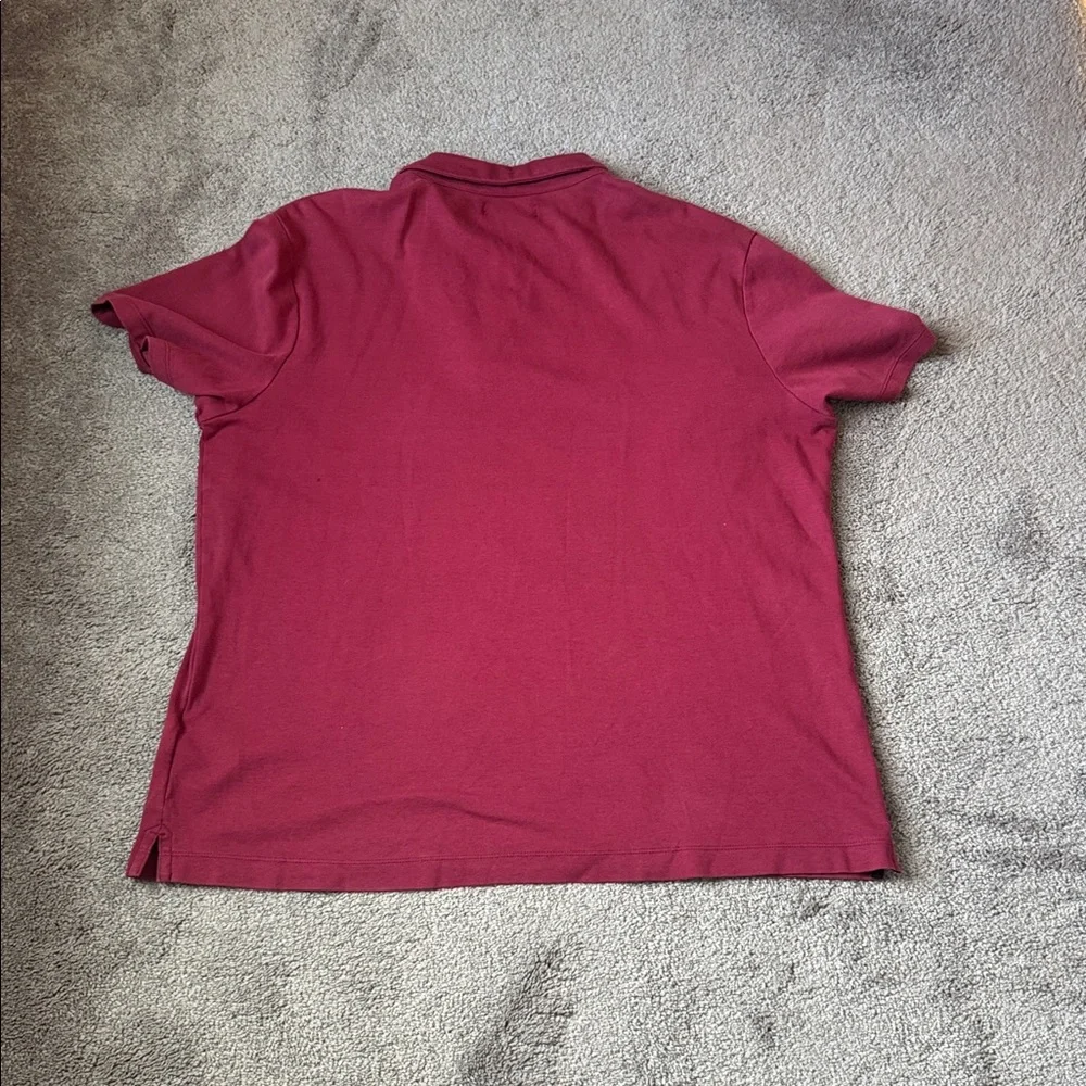 Banana Republic Red Polo Shirt SIZE XL Classic Fit Short Sleeve